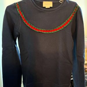 Gucci Sweatshirt, size 0/00. Purchased for myself in the kids section!